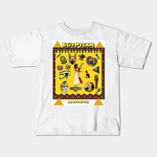 Egyptian Aesthetic Kids T-Shirt